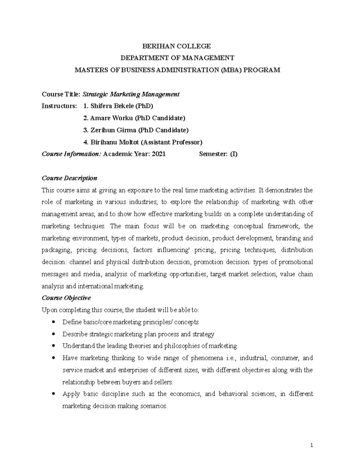 Strategic Marketing Management Notes - MBA MGT 2021 Sem I - Studocu