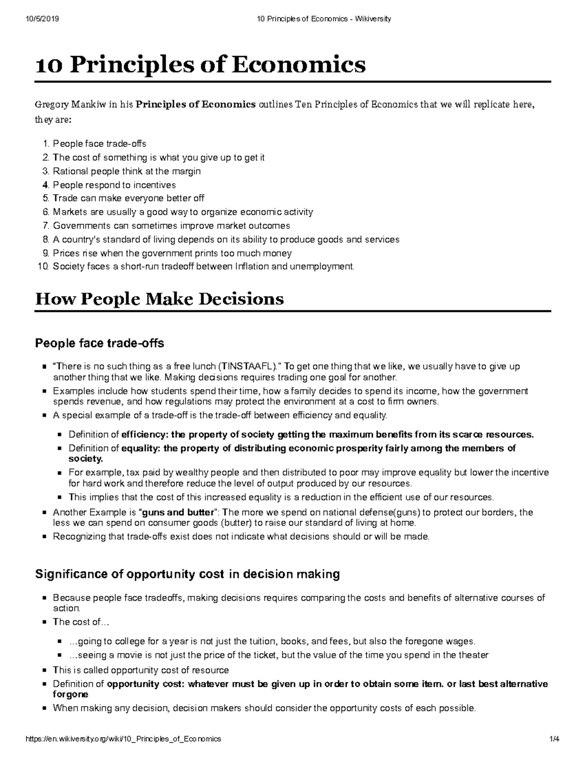 Principles of Economics 第10版 FlatWorld | Textbook | Principles of Economics v10.0