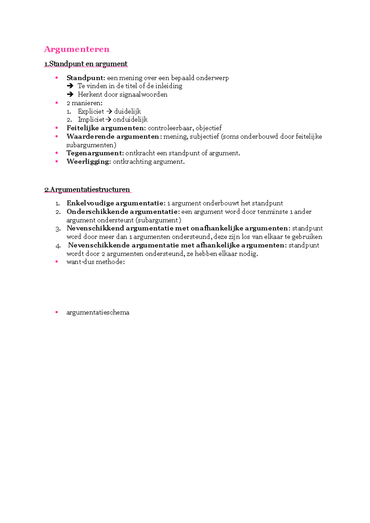 Argumenteren: Structuren, Voorbeelden en Drogredenen in Analyse ...