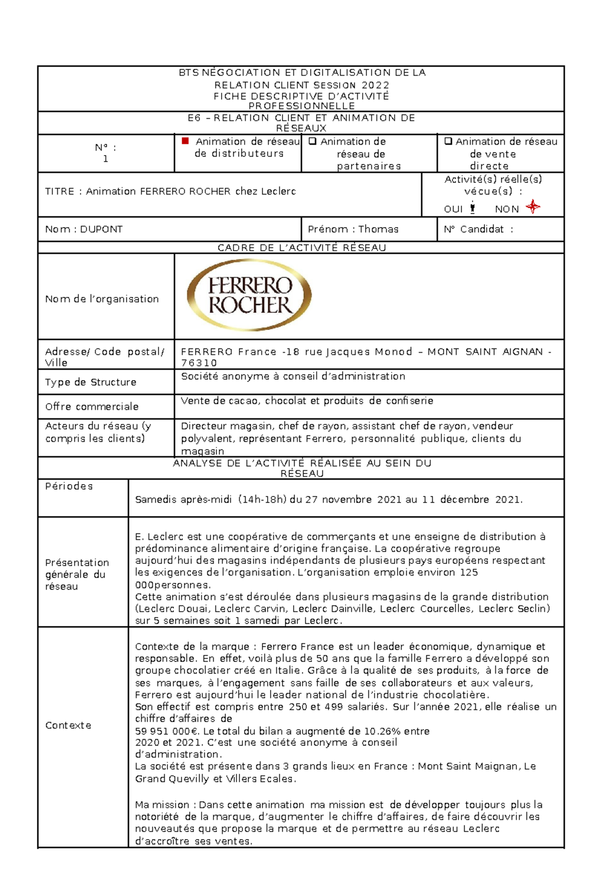 Fiche Des Allergènes Restaurant - UKOBBQ