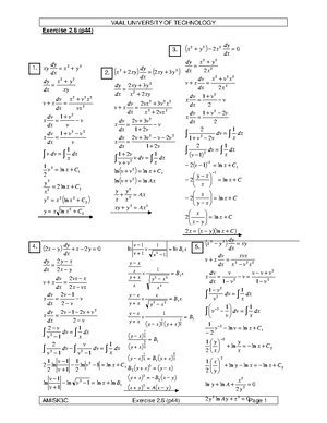 VUT - Mathematics 3 - Studocu