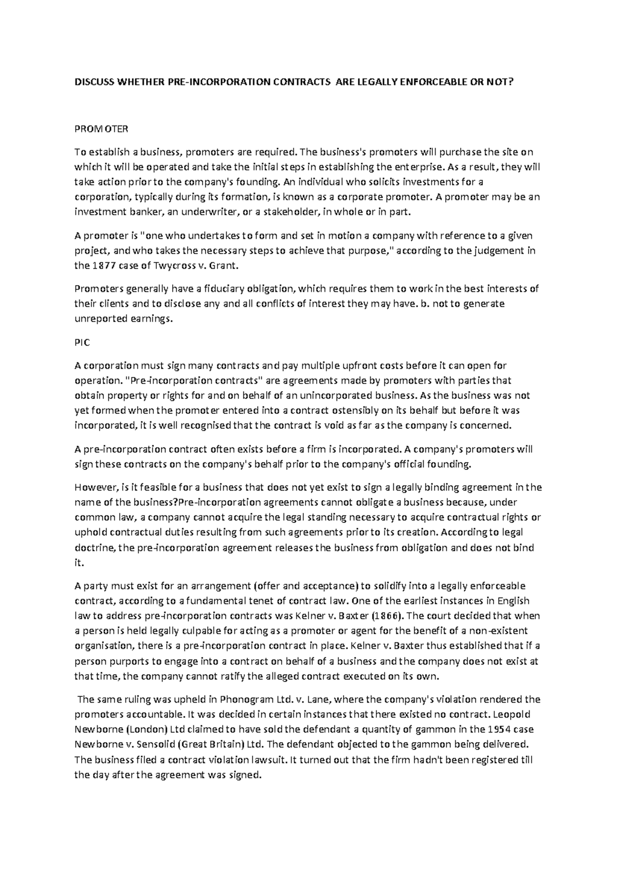 Promoter ESSAY GRADE B SAMPLE ESSAY BY STUDENT ATC NOTE GUIDE FOR ESSAY ...