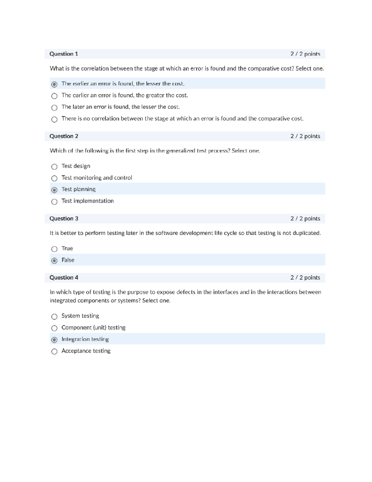 Quiz 2 - 2-3: Software Techniques, Tools, and Applications - Studocu