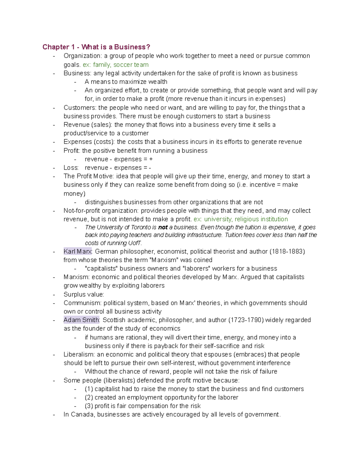 Chapter 1: Understanding Business Concepts and Theories - Studocu