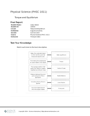 Dynamics: Newton's Laws of Motion - PHYS 101 Final Exam Notes - Studocu