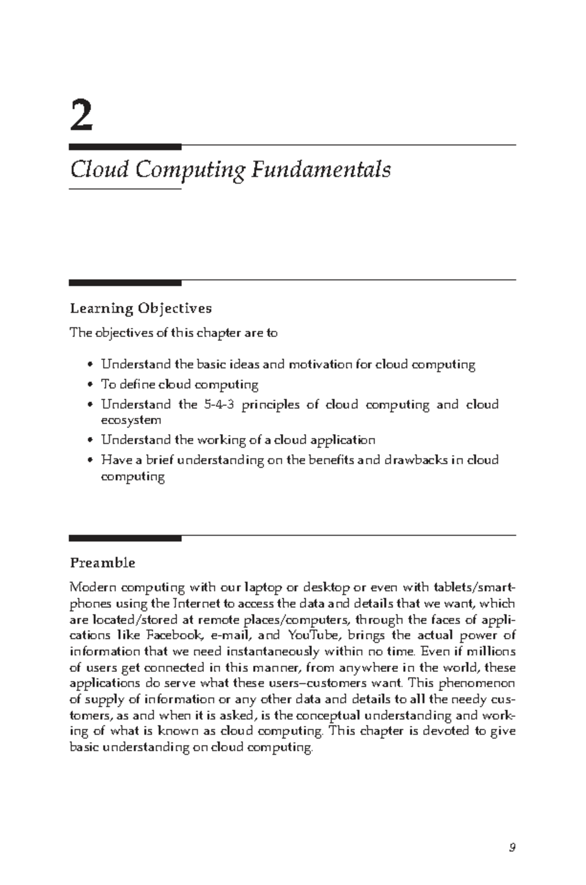 Cloud Computing Fundamentals: Chapter 1 Learning Objectives - Studocu
