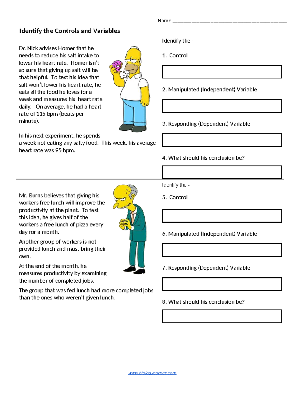Controls and Variables in Simpsons Study (Course 22) - Studocu