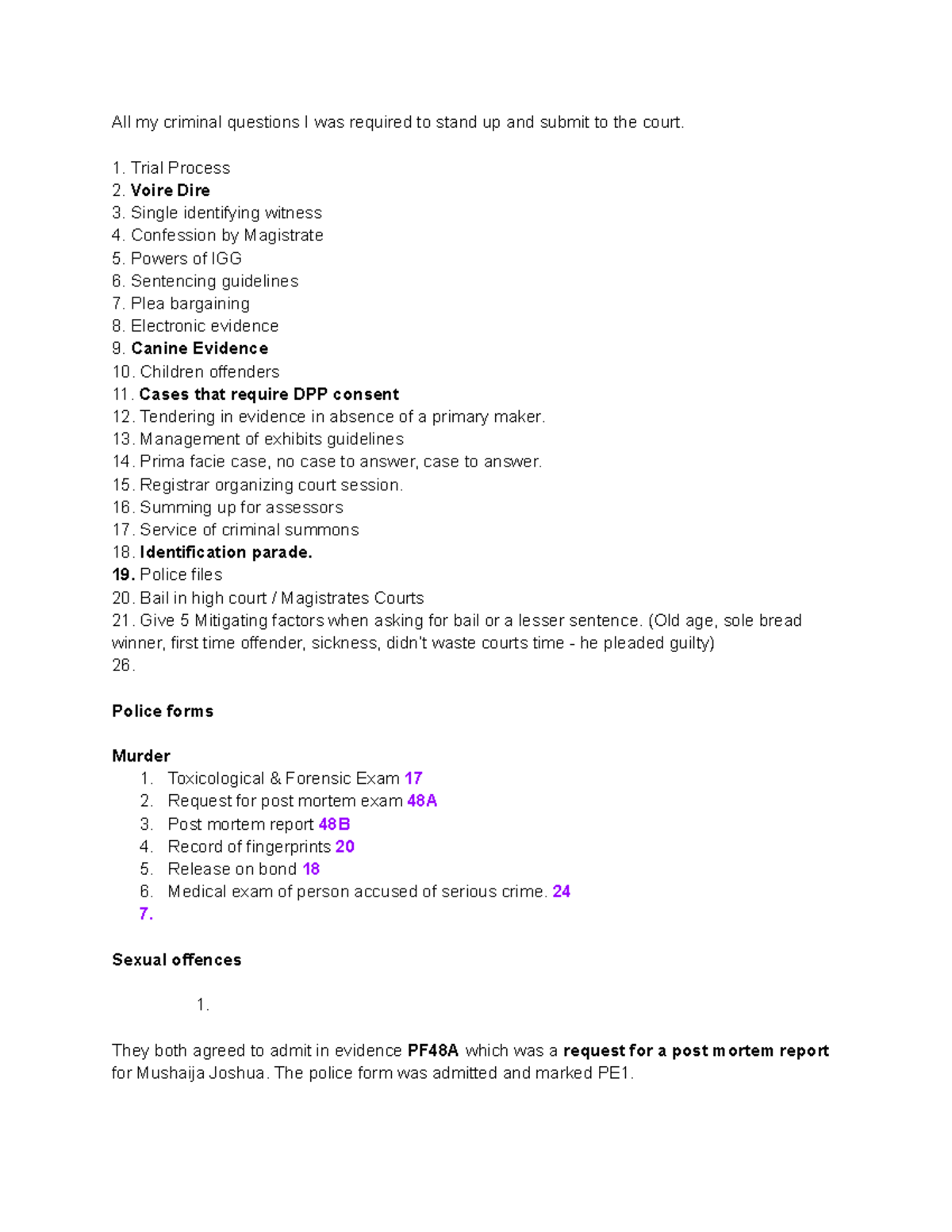 Criminal Law Orals Prep: Key Concepts & Case Summaries - Studocu