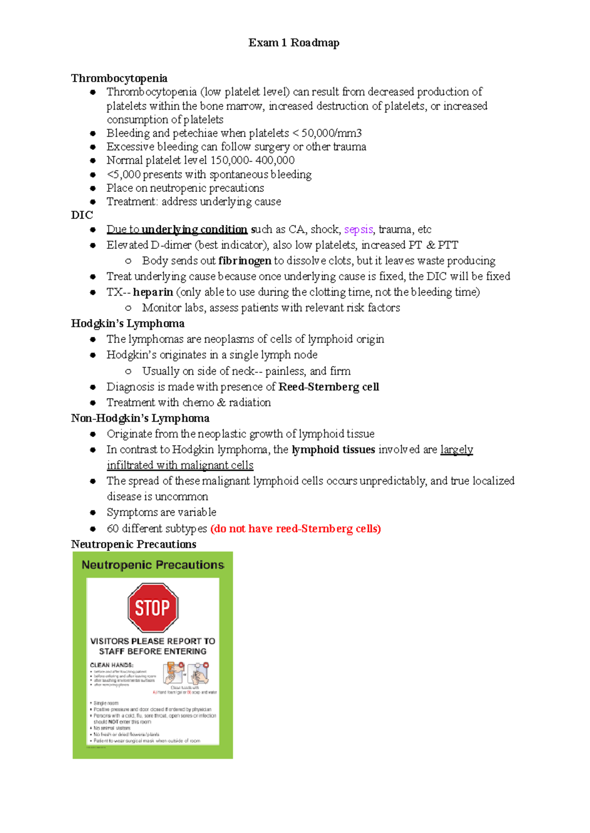 AAH 1st Exam Study Notes: Key Concepts and Topics for Success - Studocu