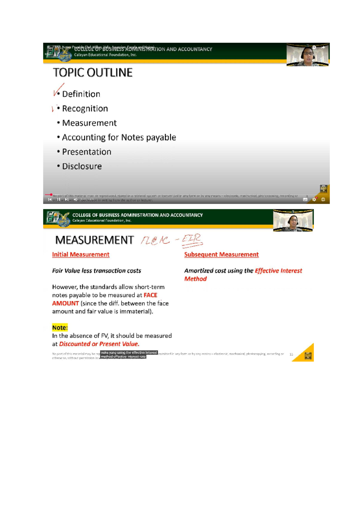 FAR Notes Payable: Comprehensive Study Guide (Ref: Millan, Valix ...