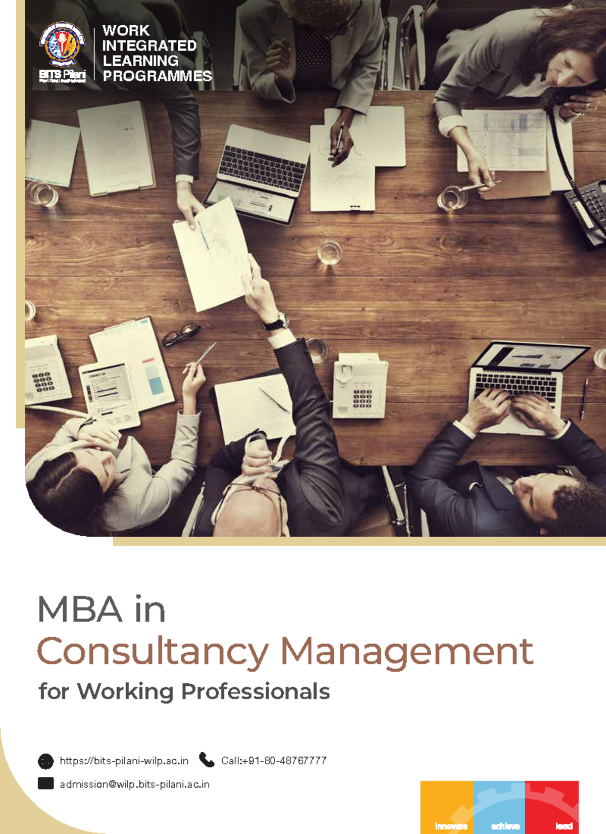 MBA in Consultancy Management: Work Integrated Learning Program - Studocu