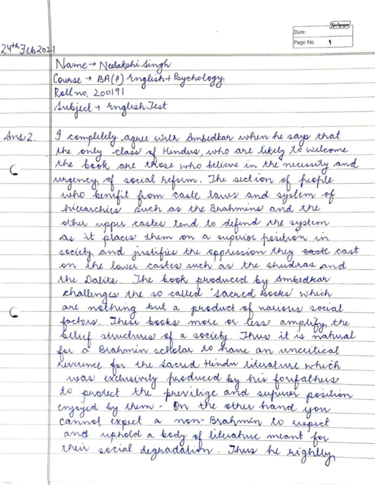 Adobe Scan 24 Feb 2021 - Assigment - G