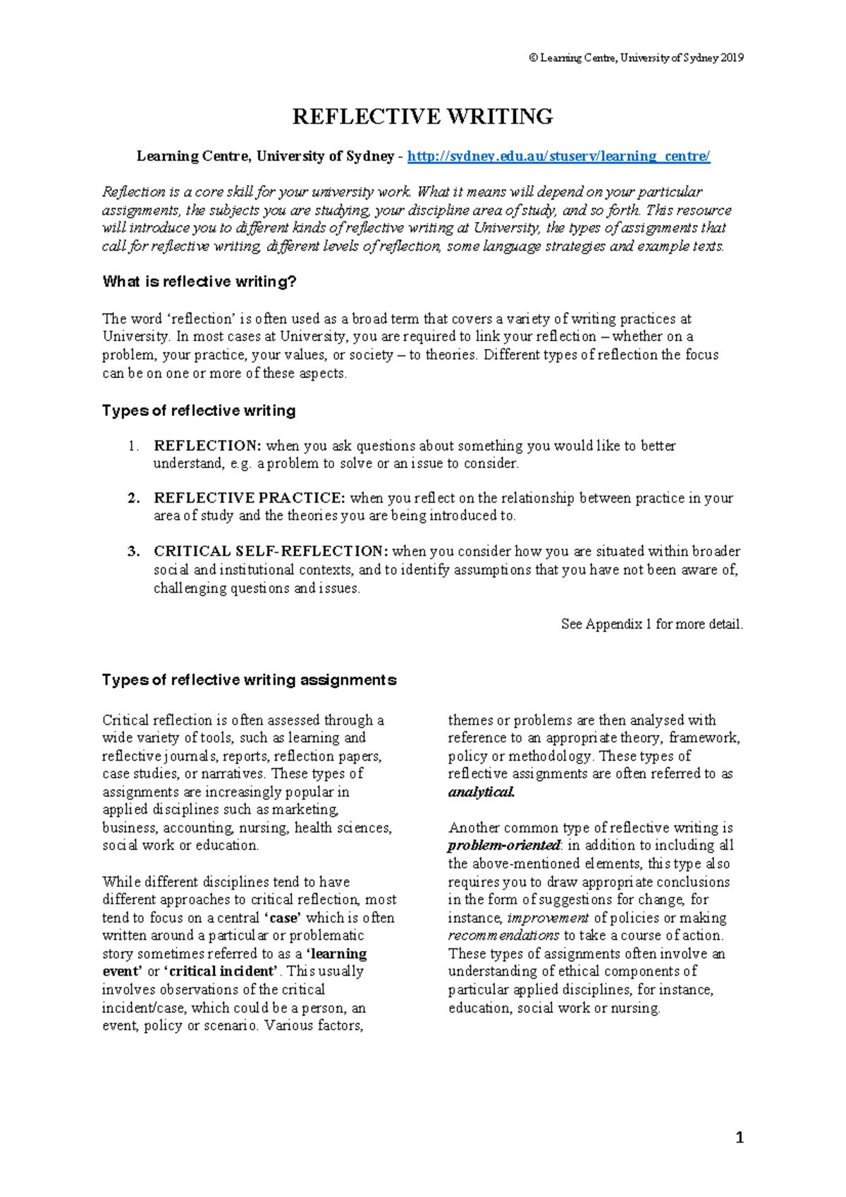5Rs Framework: Guidelines for Reflective Assignment Success - Studocu