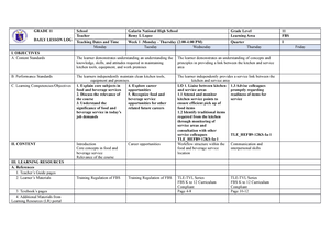 [Solved] Cognitive The Different Cooking Utensils And Their Uses Level ...