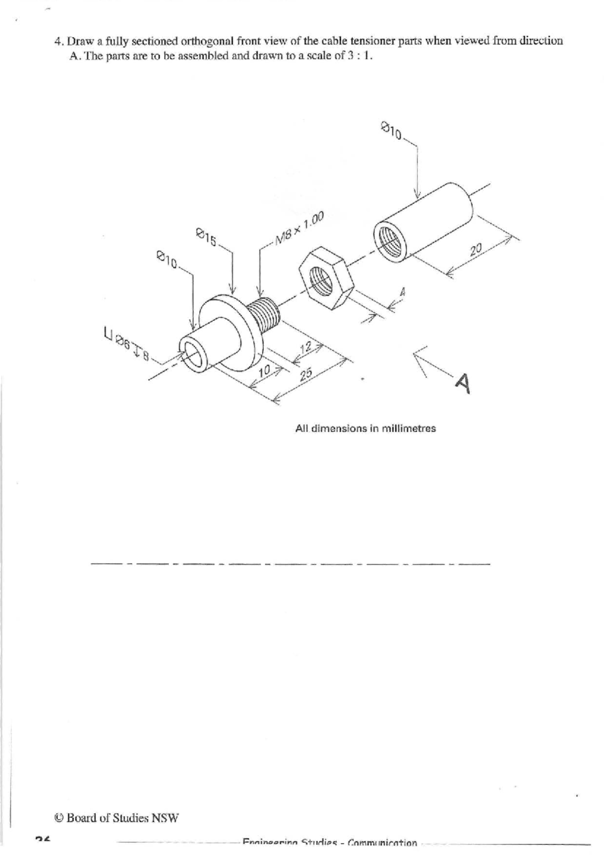 Assembly Drawing Practice Problems - NSW Engineering Studies - Studocu