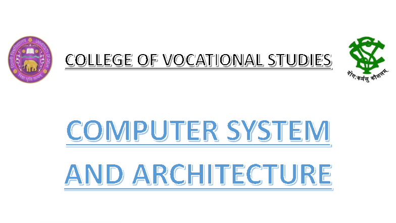 B.Sc (Hons) Computer Science Project: Sim - CSA Practicals 25013570053 ...