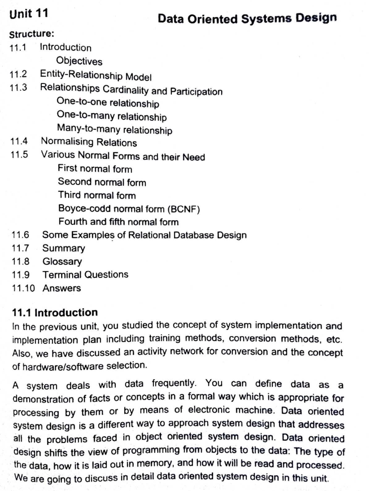 System Analysis and Design - Data Oriented System Design - Design And ...