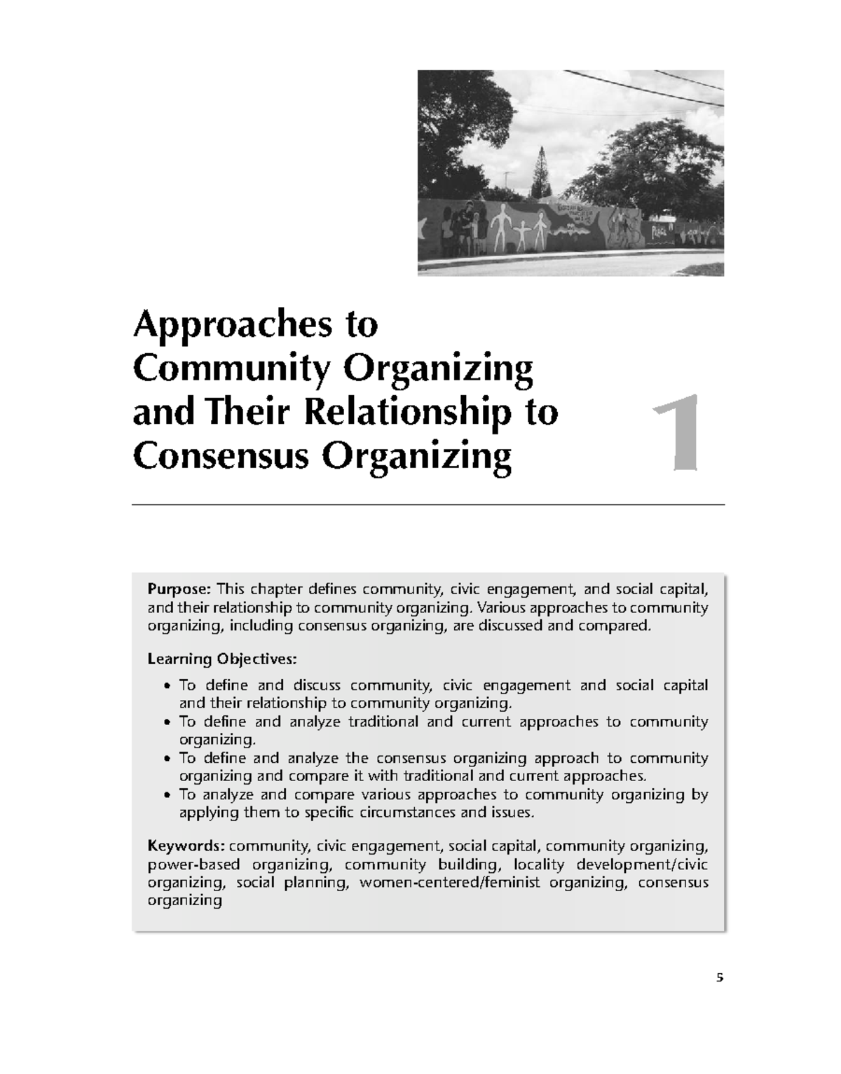 Approaches to Community Organizing: Understanding Consensus Models ...