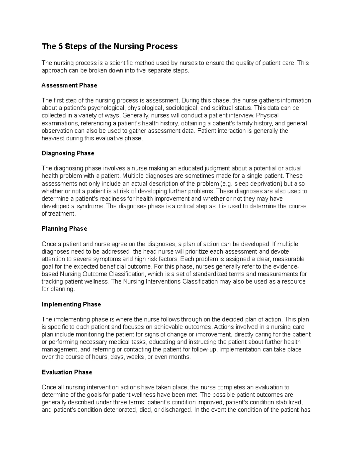 Practice Dosage Calculation Test for Nursing Fundamentals (NUR 101 ...