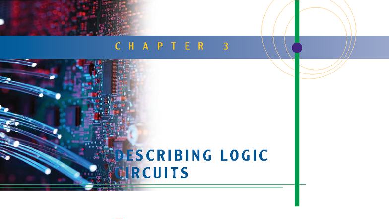 Digital Systems 12th Edition: Chapter 3 - Logic Circuits Overview - Studocu
