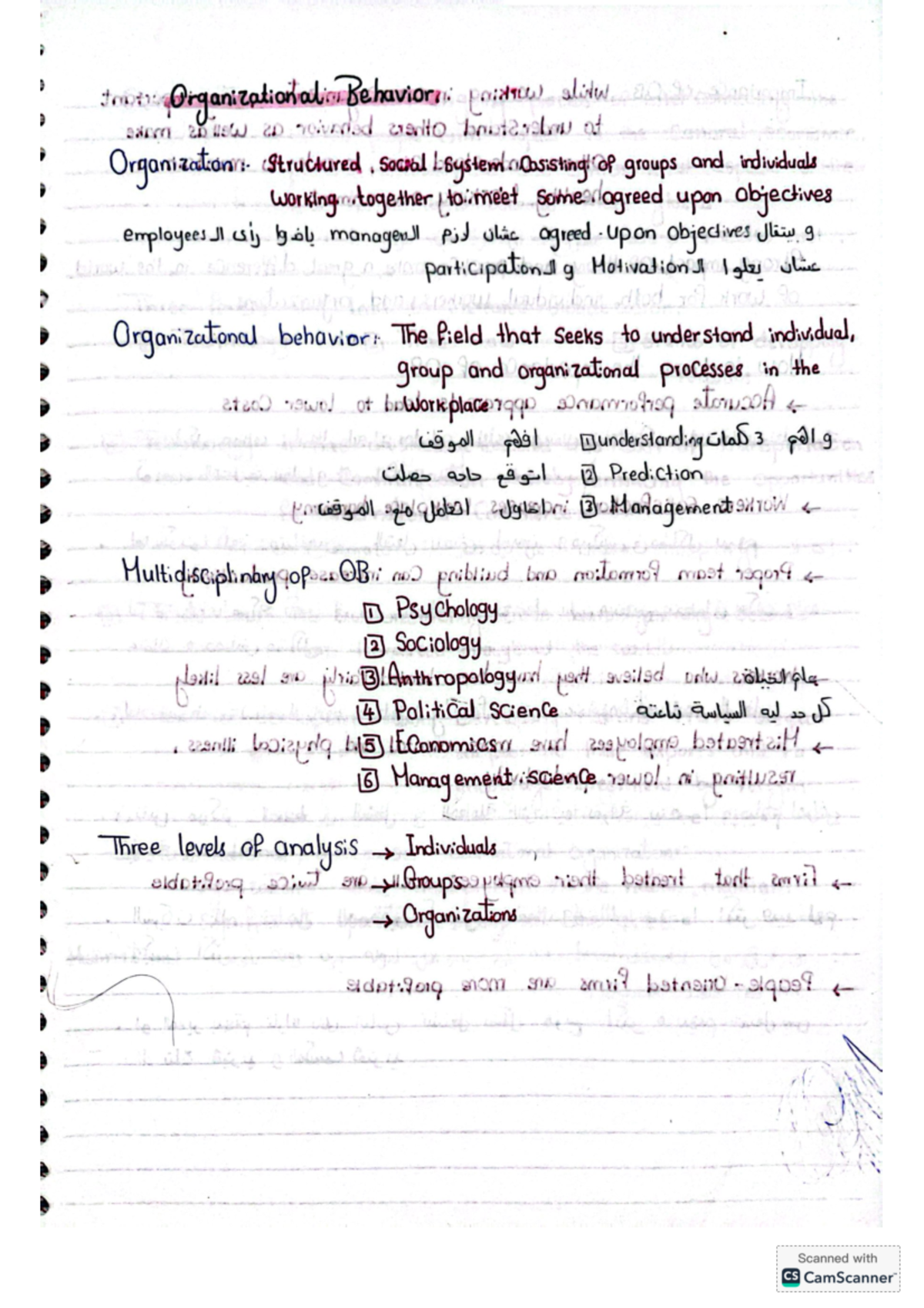 Organizational Behavior (OB) Chapter 1: Understanding Workplace ...