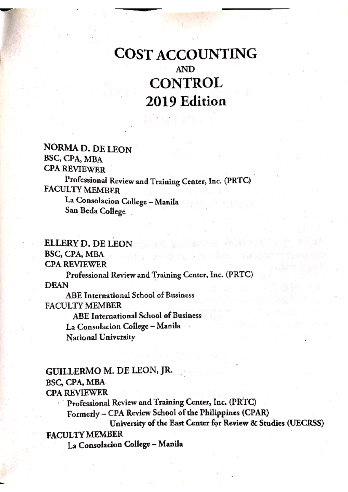 Chapter-1 - cost accounting notes - BS accountancy - Studocu