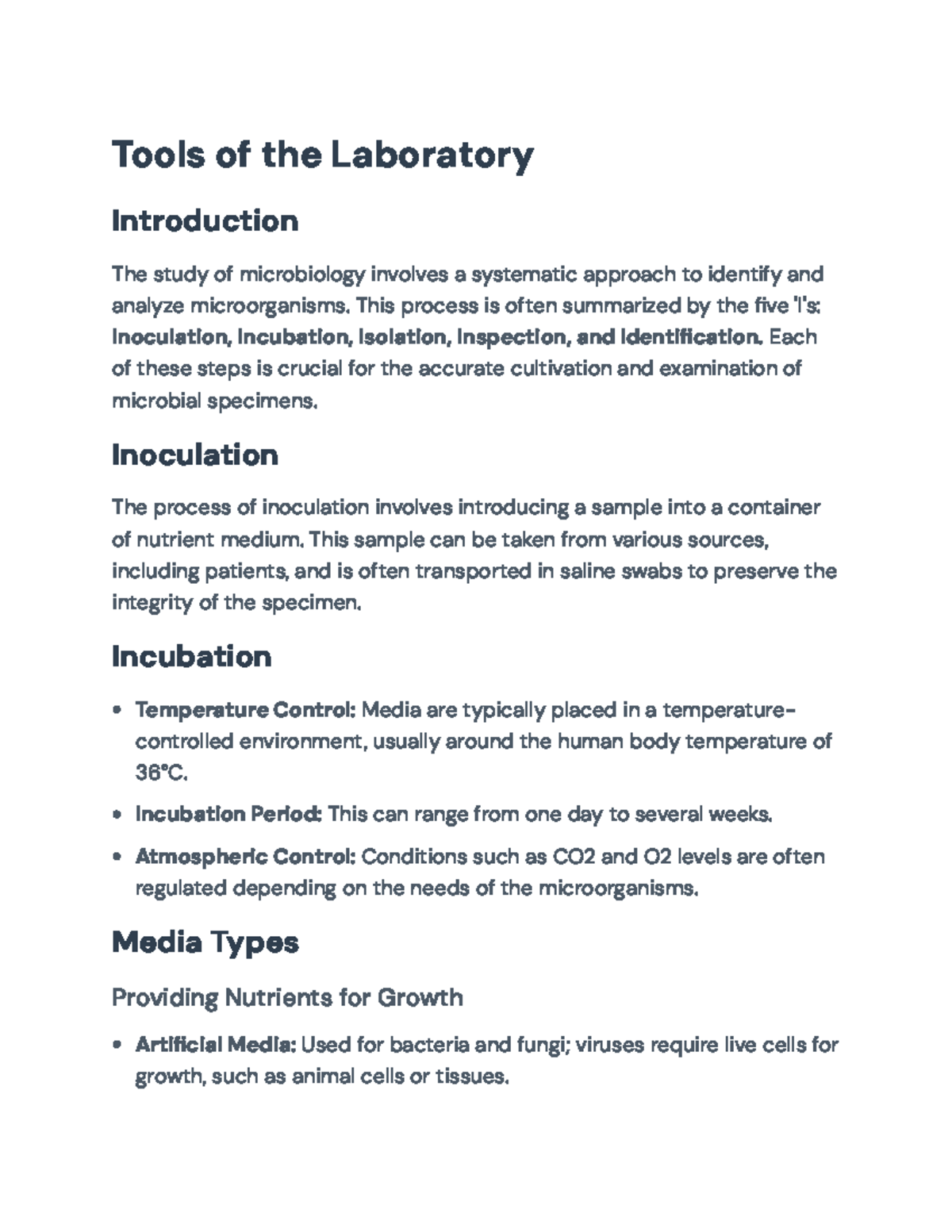 Microbiology Lab Techniques: Inoculation to Identification Methods ...