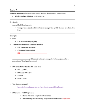 Statistics Quantitative Methods - Assignment: Chapter 1 Assignment ...