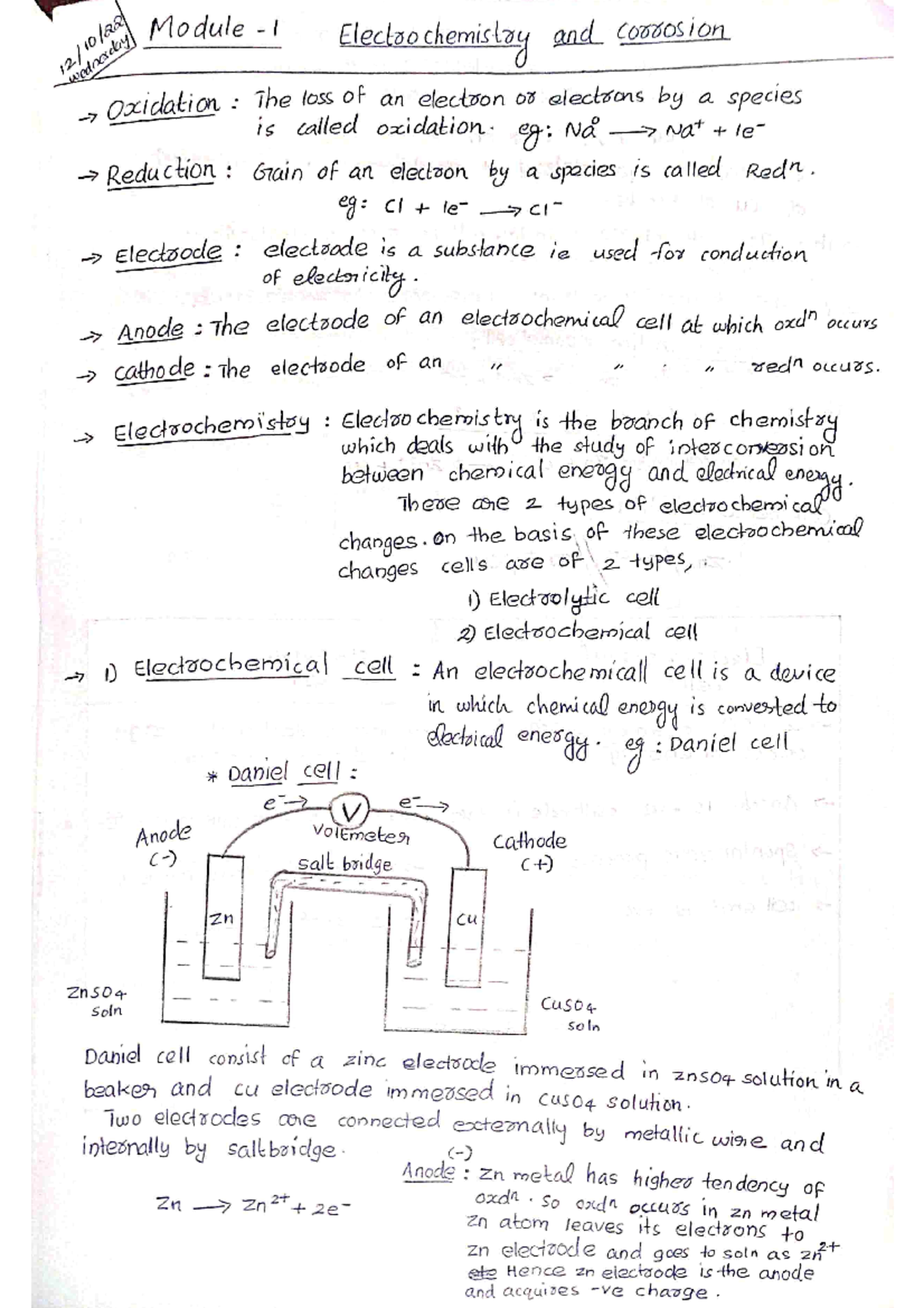 Chemistry Study Guide: Key Concepts and Reactions Overview - Studocu