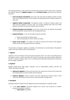 Anatomical Terms - Lecture Notes for Understanding Body Structure - Studocu