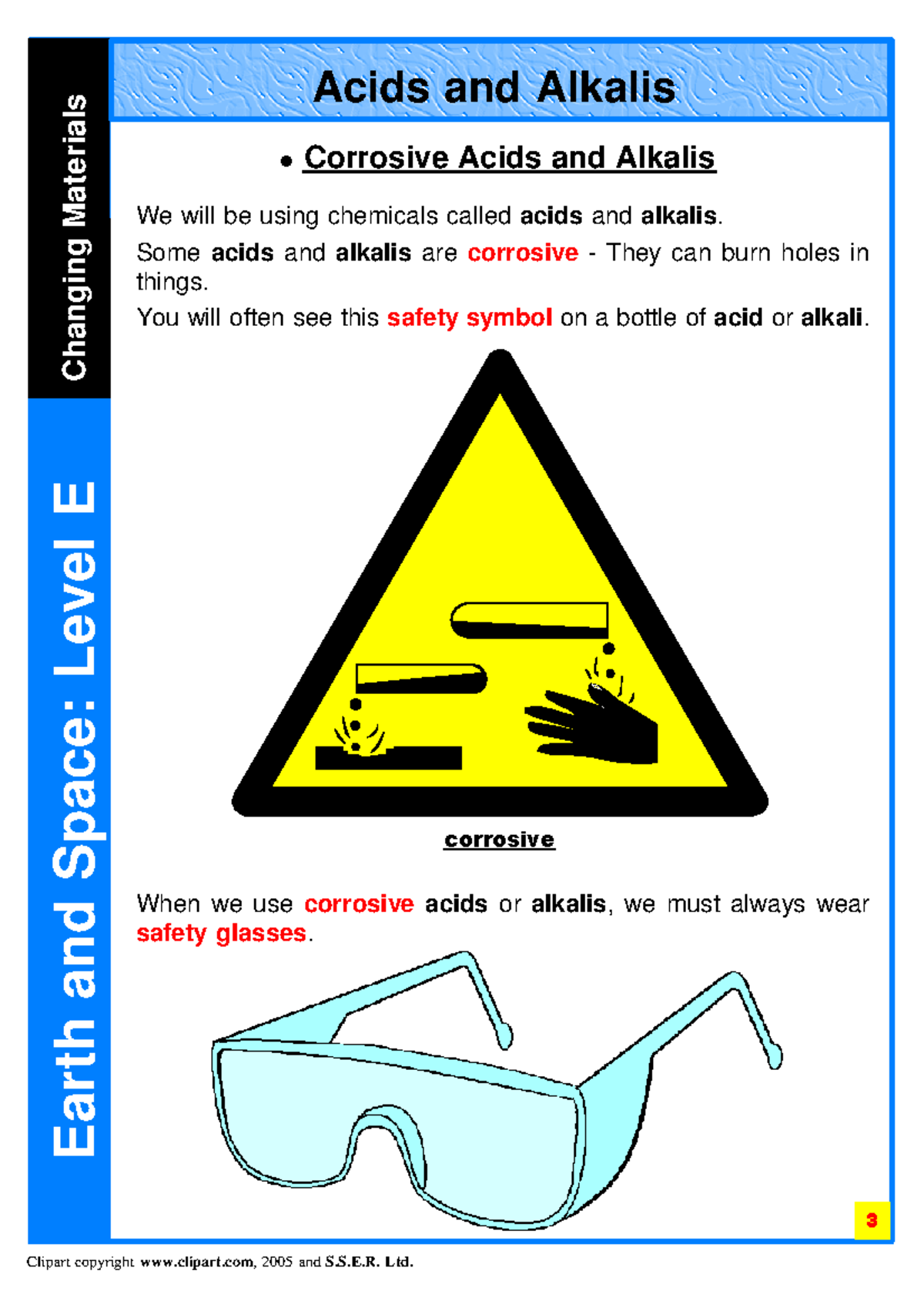 Changing Materials Earth and Space: Level E Acids and Alkalis Guide ...