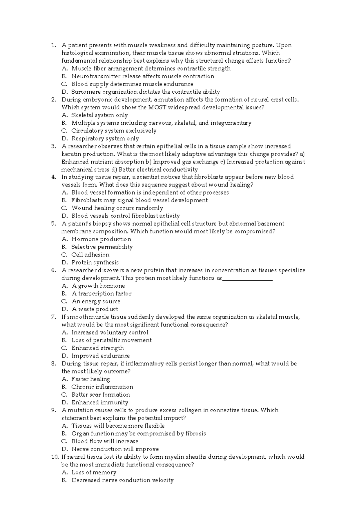 Q1 - Midterm Reviewer for Anatomy and Physiology (ANAT 101) - Studocu