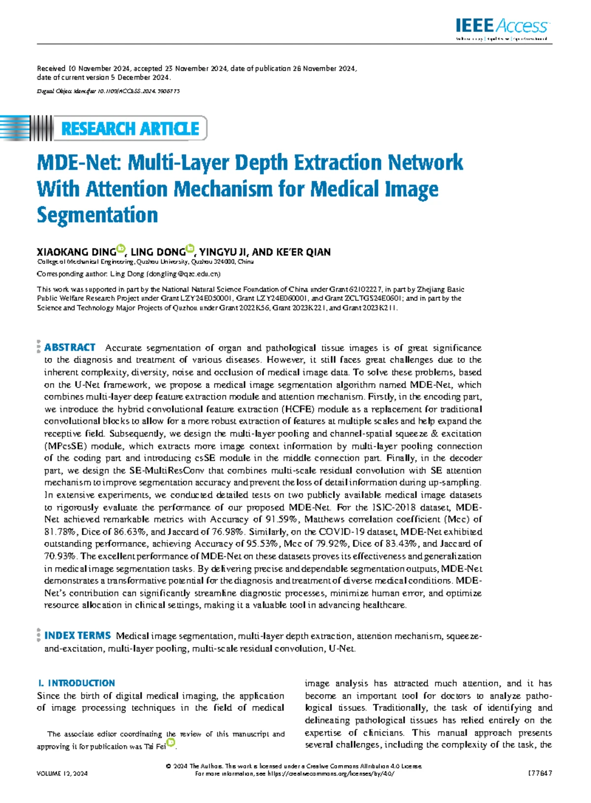 MLU-Net A Multi-Level Lightweight U-Net for Medical Image Segmentation ...