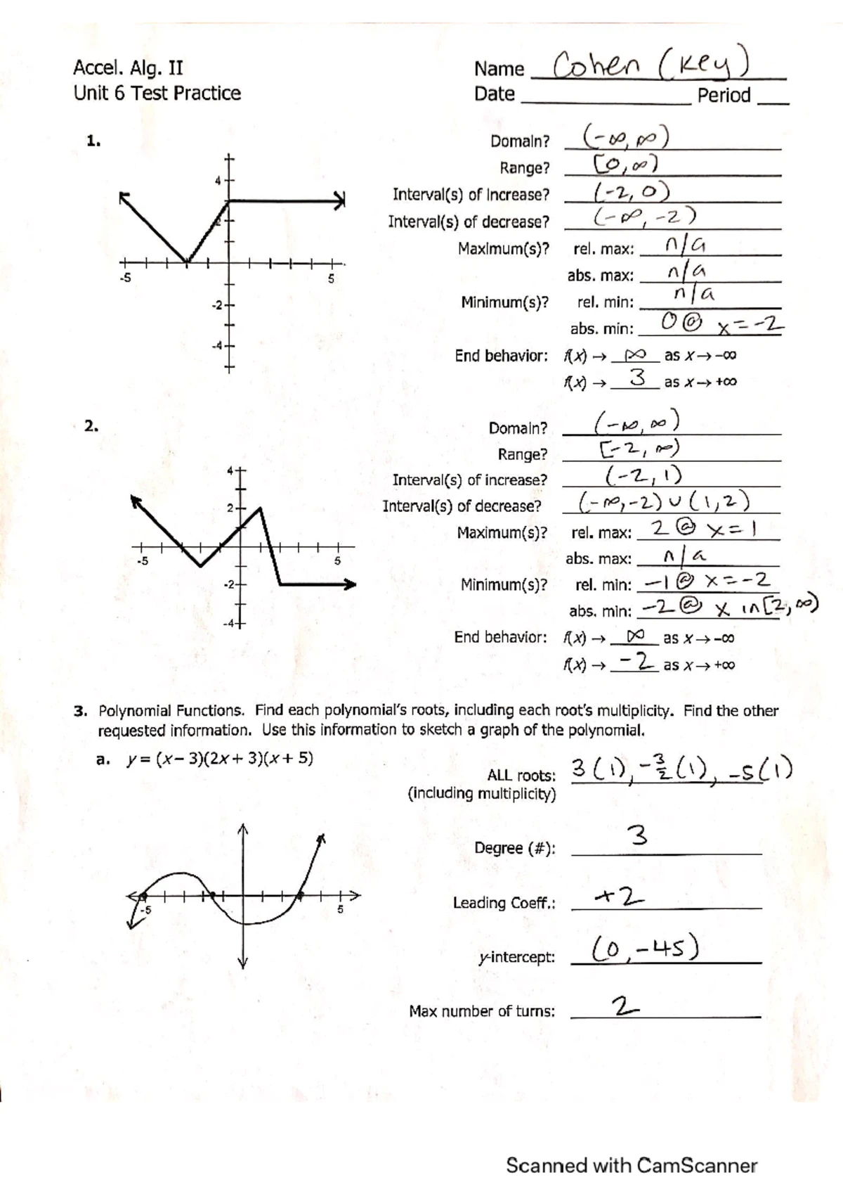 AP Calculus AB - Unit 3 Review (Topics 3.1-3.6) Guide - Studocu