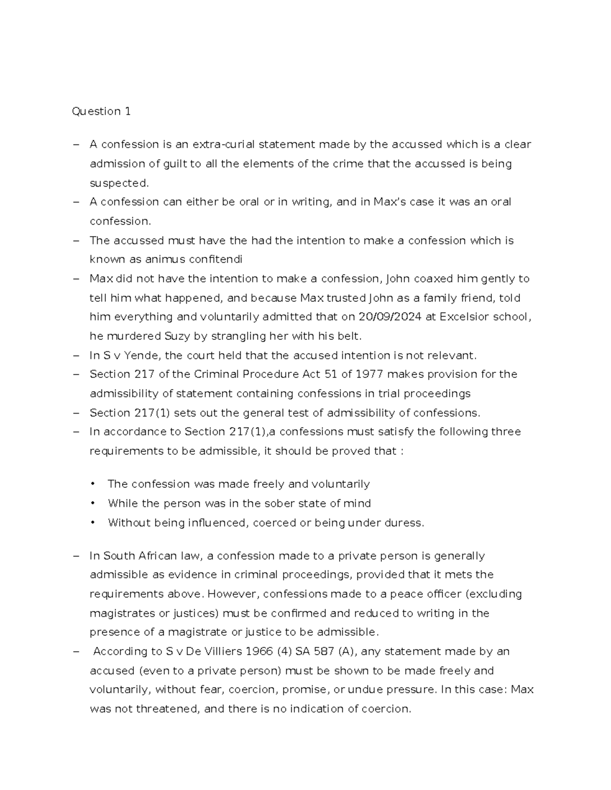 Iuri 371 - Confessions and Legal Privilege: Key Insights and Case Law ...