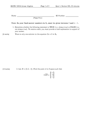 Lab1 - Lab Information For Lin All - WELCOMETO MATH 1600 A TUTORIAL May ...