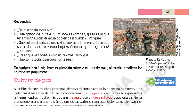 Cultura de la Paz: Reflexiones y Actividades - CUADERNILLO DE LA PAZ ...