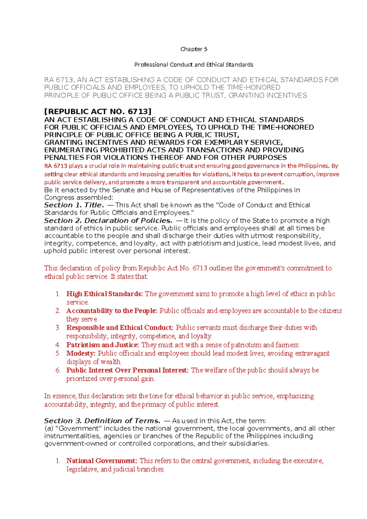 Crim 4 Final Exam 1 - Comprehensive Ethics & Law Notes - Studocu