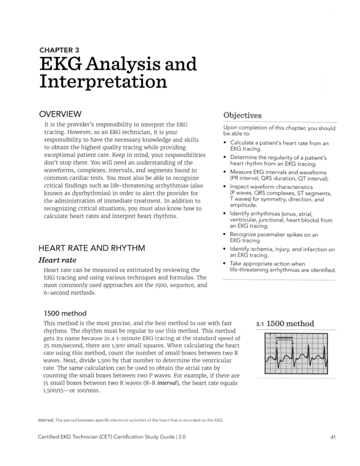 Final Exam Review Notes for Course XYZ 101: EKG Analysis Overview - Studocu