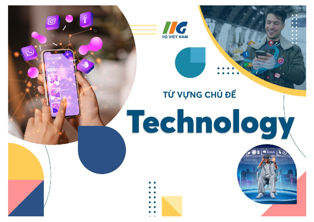 IIG VIET NAM Technology Vocabulary Guide - Studocu