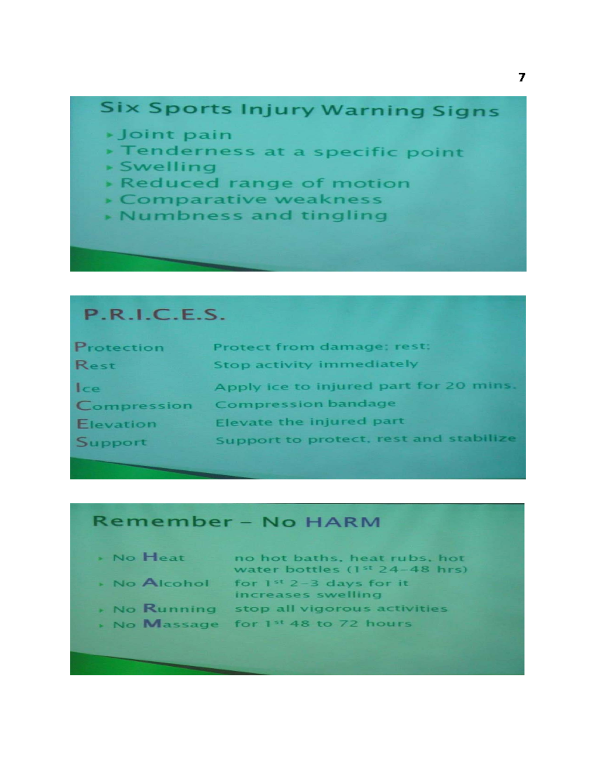 Sports-Medicine-3A1: 7 Key Signs of Sports Injuries and P.R.I.C.E.S ...