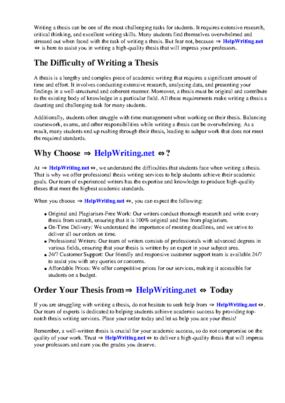 Sample of term paper - Writing a thesis can be one of the most ...