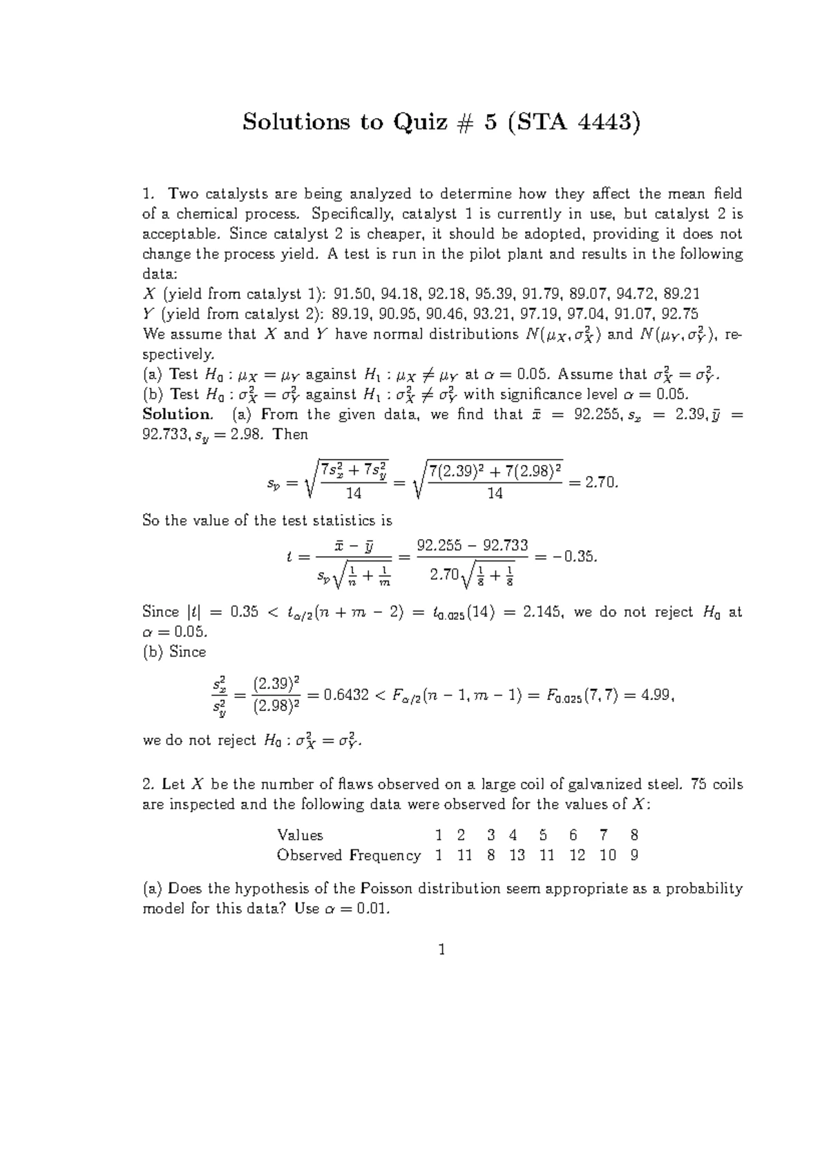 Math 119 Recitation Spring 2015: Inequalities & Trigonometric Functions ...