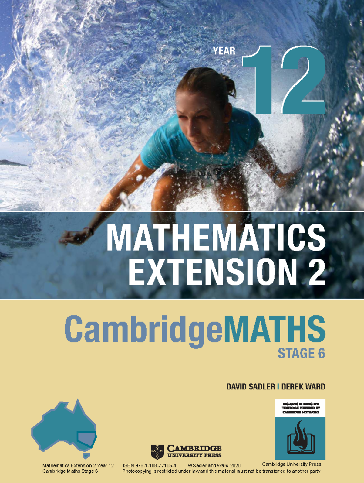 Mathematics Extension 2 Year 12: Answers to Exercises (CambridgeMATHS ...