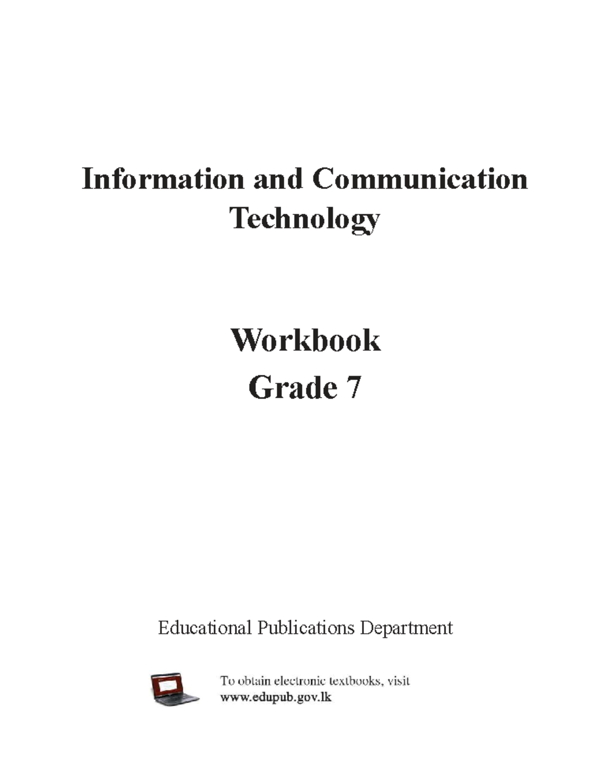 Gr7 ICT Workbook: Exploring Information & Communication Technology ...