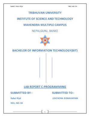 Networking Lab Report: Pinging Devices and Analyzing Responses - Studocu