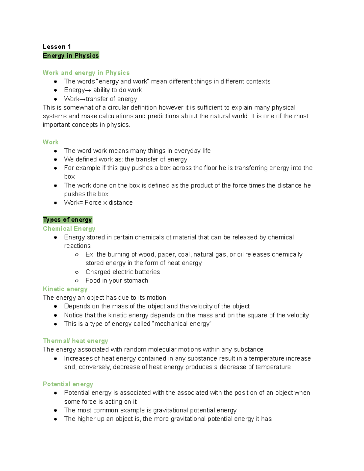 Phys 273 - ch 1-3 and half of chapter 4. powerpoint notes - Lesson 1 ...