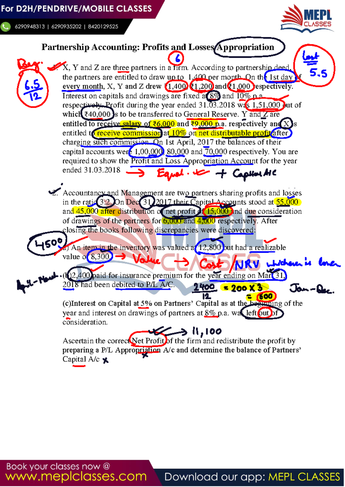 Marathon Notes - vhcgcmugu vbvjjyj bihuu book - Partnership Accounting ...