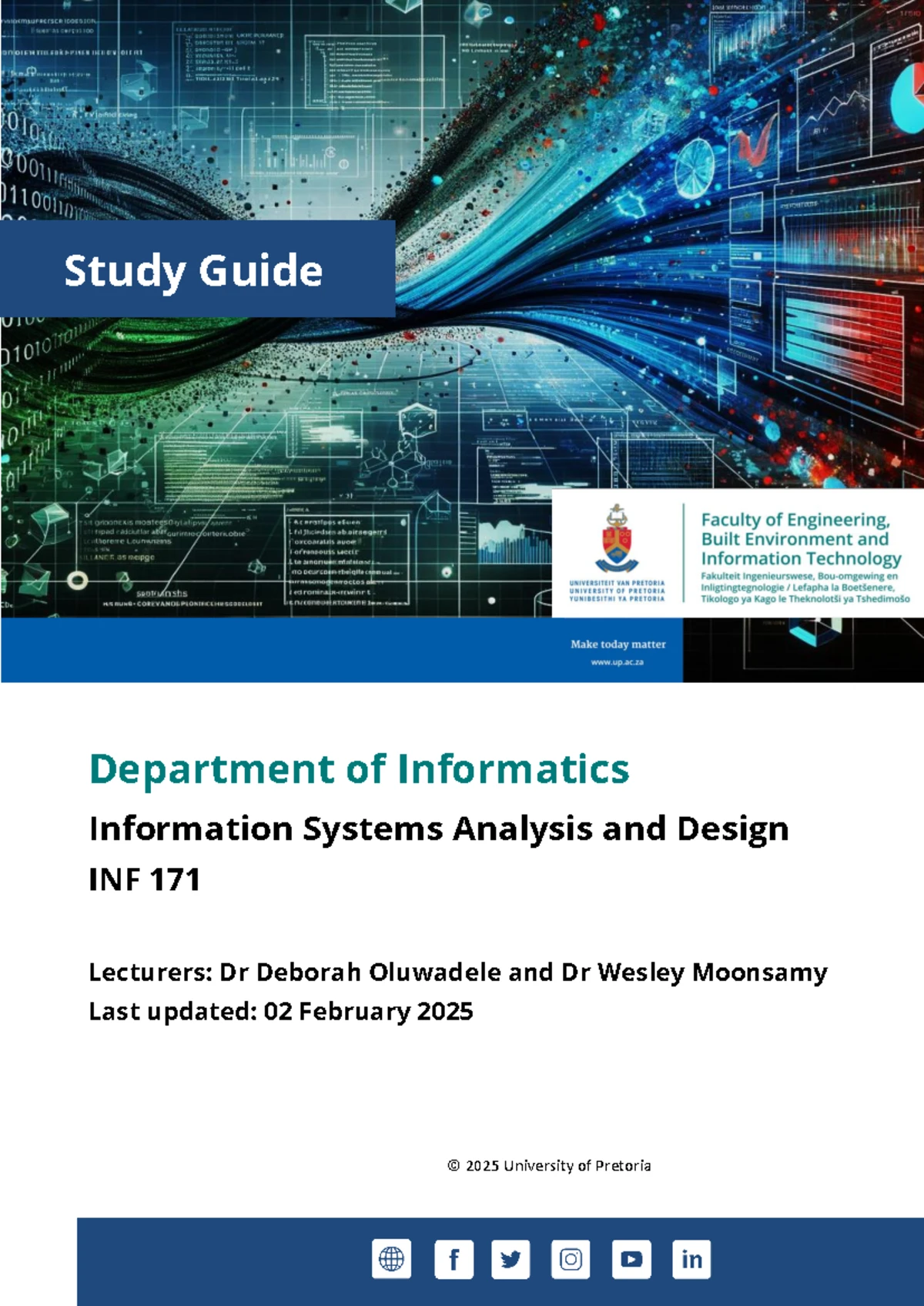 Overview of Information Systems & Systems Analysis (INF 101 ...