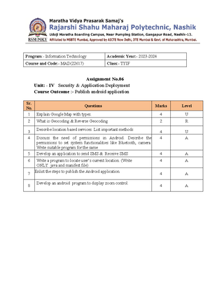 Winter 2022 Exam Model Answers for Wireless Mobile Network (22622 ...
